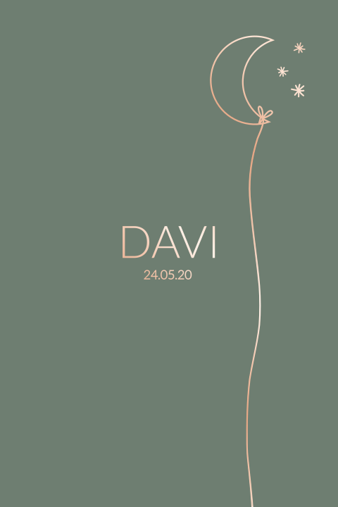 Minimalistische poster maan