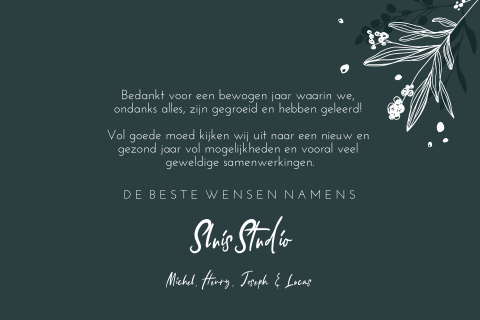 Kaart binnenkant