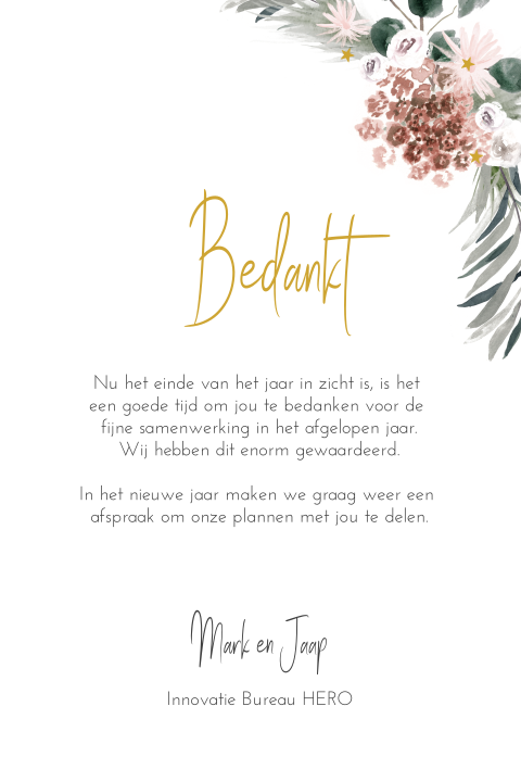 Kaart binnenkant