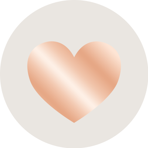 Sluitsticker met hartje