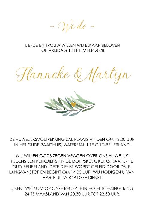 Kaart binnenkant