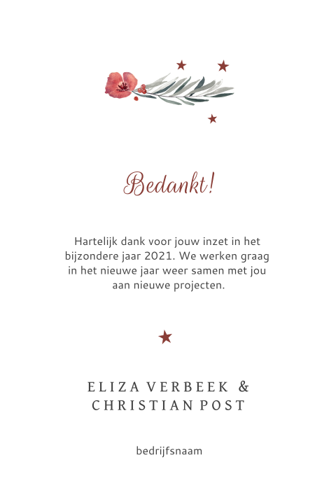 Kaart binnenkant