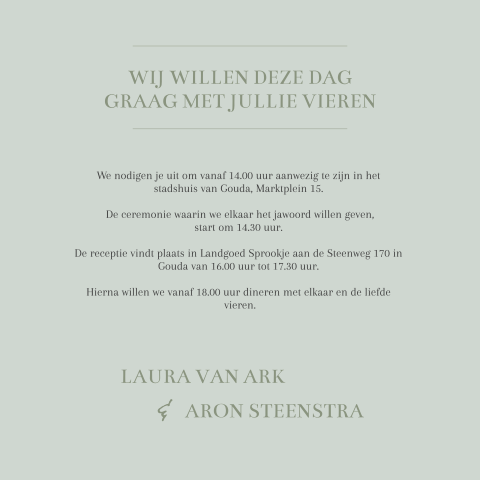 Kaart binnenkant