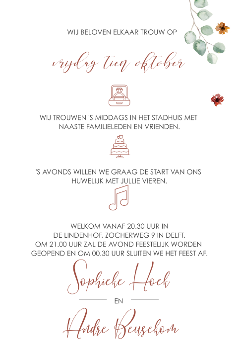 Kaart binnenkant