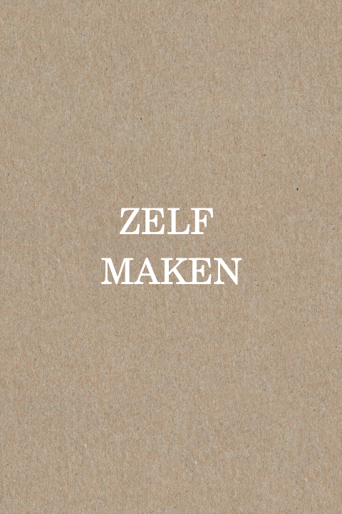 Kraft Save the Date kaart maken - dubbel staand