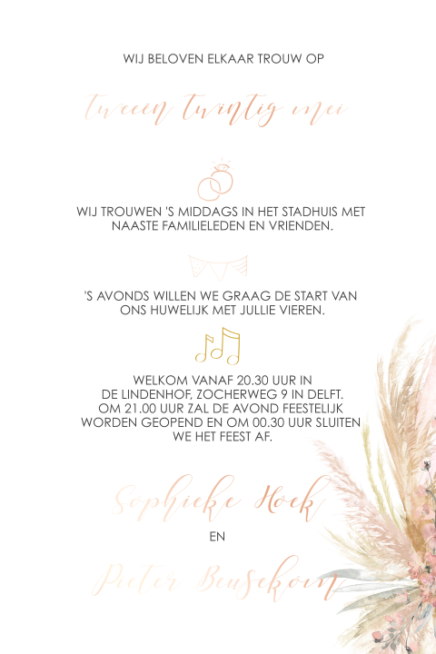 Kaart binnenkant
