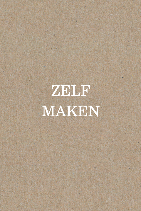 Kraft Save the Date kaart maken - enkel staand