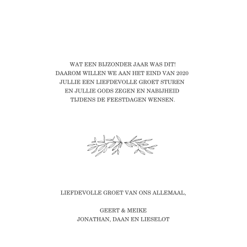 Kaart binnenkant