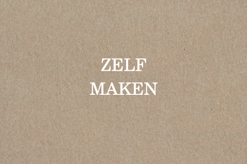 Kraft Save the Date kaart zelf maken - liggend dubbel