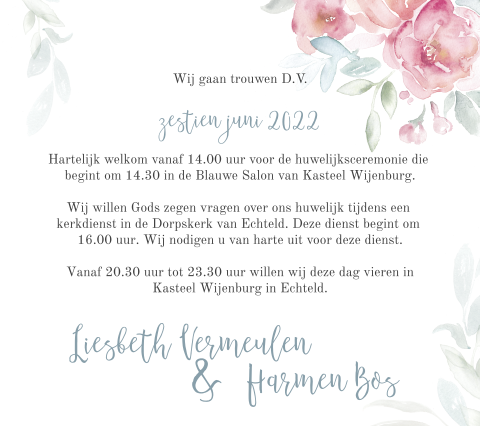 Kaart binnenkant