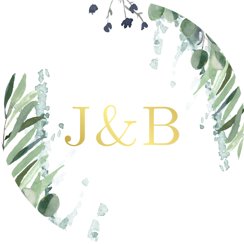 Sluitsticker voor envelop met eucalyptus takjes