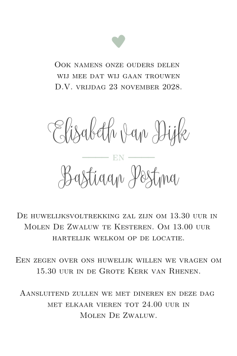 Kaart binnenkant