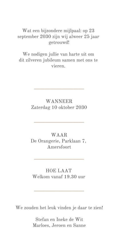 Kaart binnenkant