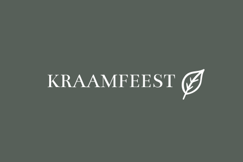Kraamfeest uitnodiging Niels botanisch groen