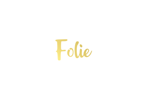 blanco enkel liggende kaart folie