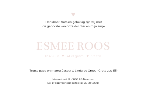 Kaart binnenkant