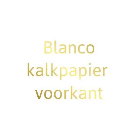 Blanco vierkante kaart kalkpapier voorkant van trouwkaart