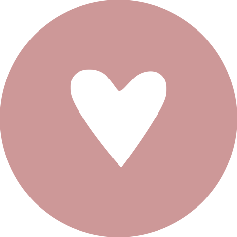 Sluitsticker geboortekaartje meisje Livia roze hartje