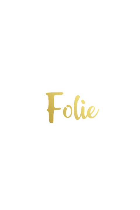 blanco dubbele staande kaart folie