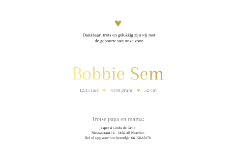 Kaart binnenkant