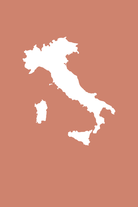 Trouwkaart kalkpapier achterkaart boho Italie