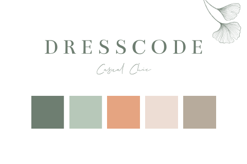 Dresscode kaartje Ginkgo Love