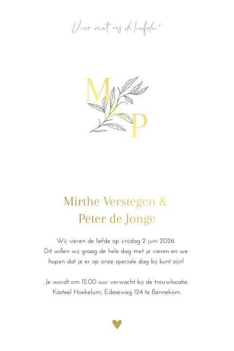Kaart binnenkant