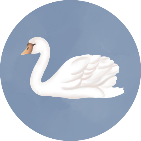 Sluitzegel Zwaantje Blauw