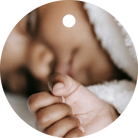 Label | Rondje met foto