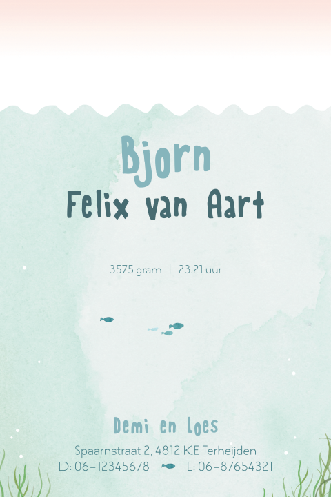 Kaart binnenkant
