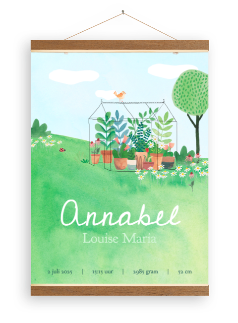 Canvas poster | Zomerse weelde