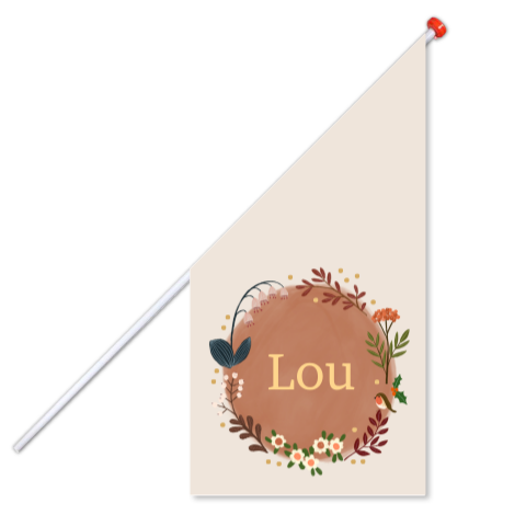 Geboortevlag Lou