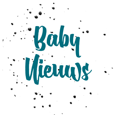 Sluitsticker Spetters Baby nieuws