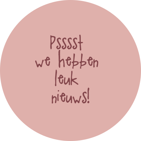 Sluitsticker Tekst pssst