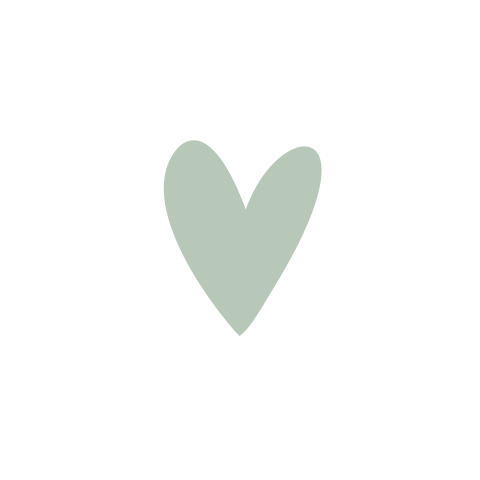 Sluitsticker hartje groen