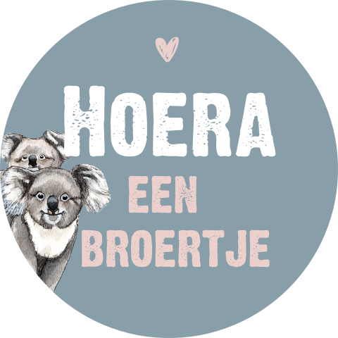 Sluitsticker Koala