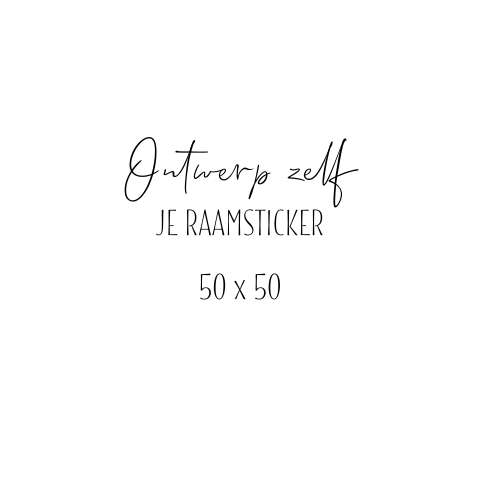 raamsticker-50x50