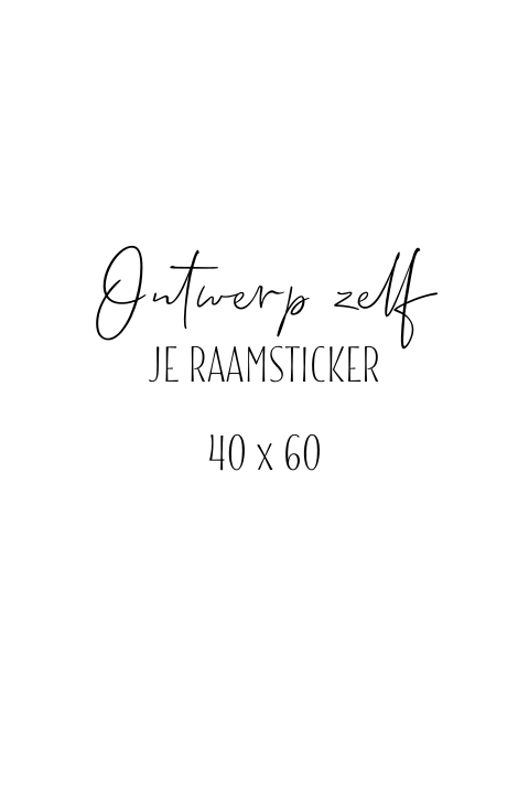 raamsticker-40x60