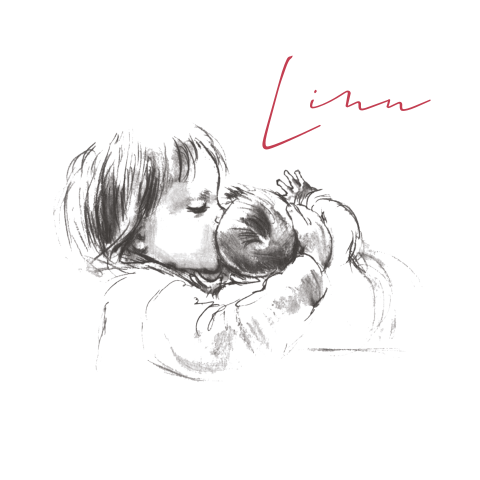 Geboortekaart pentekening tweede kindje