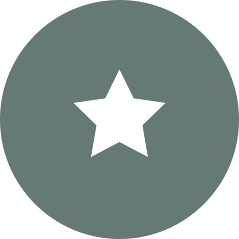 Sluitsticker geboortekaartje groen witte ster