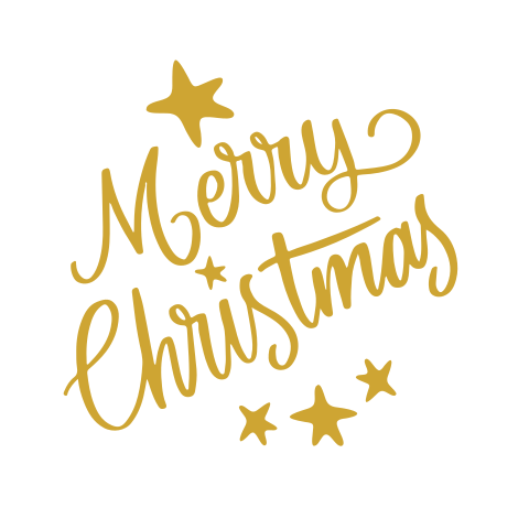 Personaliseerbare Sluitzegel met 'Merry Christmas' en Sterren!