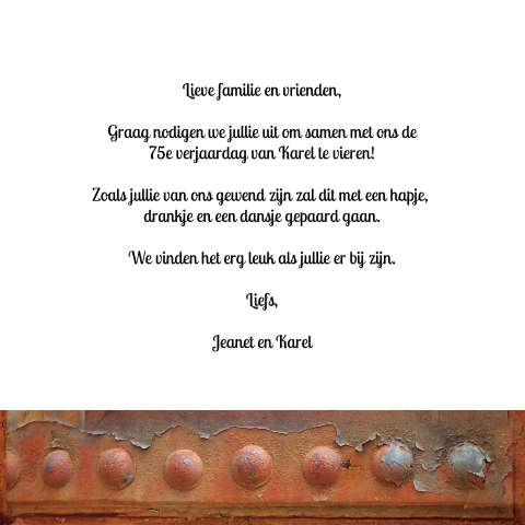 Kaart binnenkant