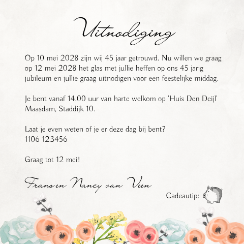 Kaart binnenkant