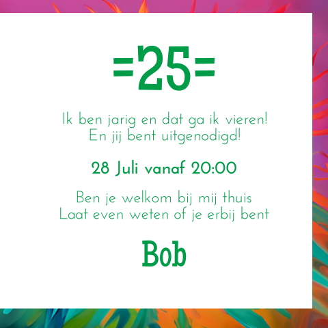 Kaart binnenkant