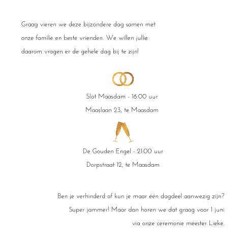 Kaart binnenkant