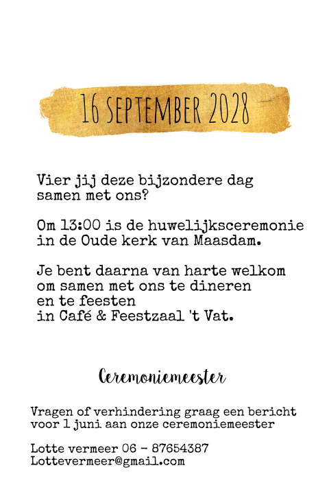Kaart binnenkant