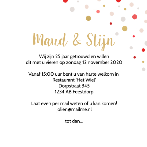 Kaart binnenkant
