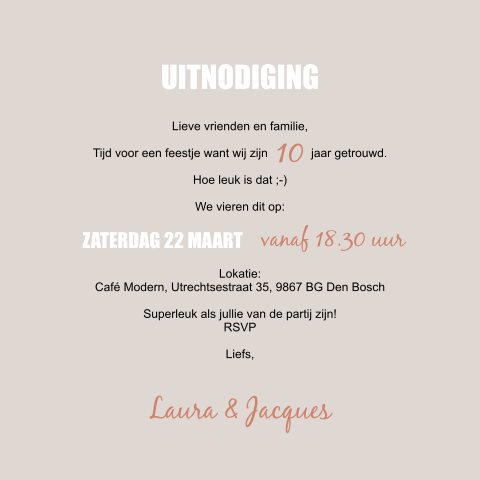 Kaart binnenkant