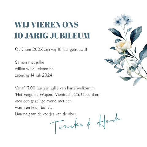 Kaart binnenkant
