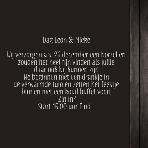 Kaart binnenkant